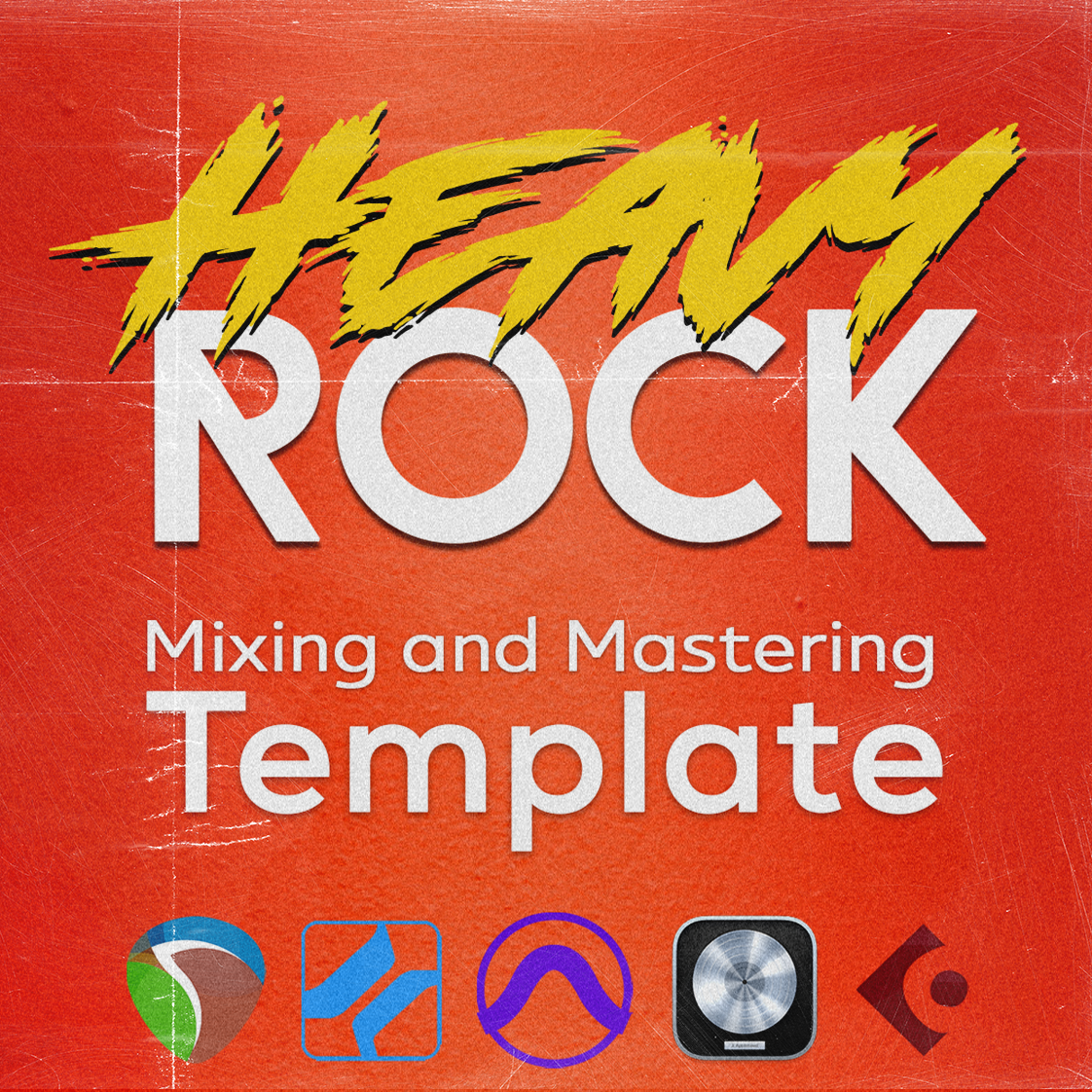 Heavy Rock Mixing and Mastering DAW Template