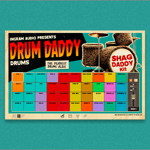 Drum Daddy - Shag Daddy Kit