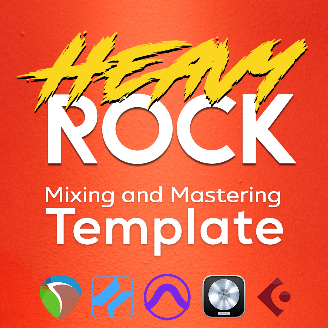 Heavy Rock Mixing and Mastering DAW Template